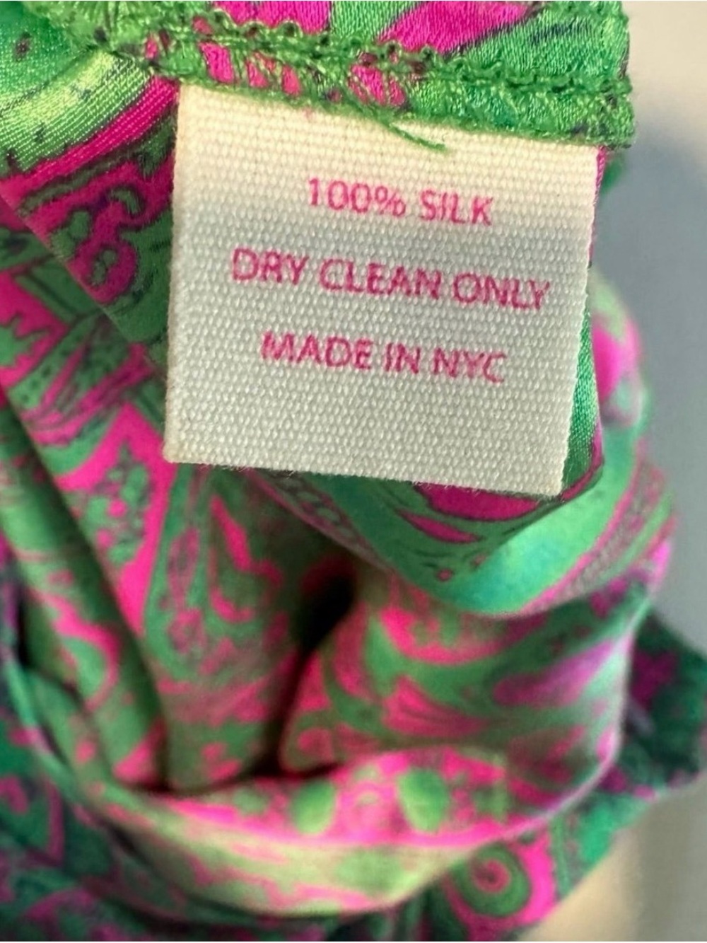 Alice & Trixie Silk Sleeveless Tank Dress 100% Silk Made in NYC - XS - Picture 7 of 8